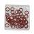 fiberring  8 x 12 x 1   50 stuks